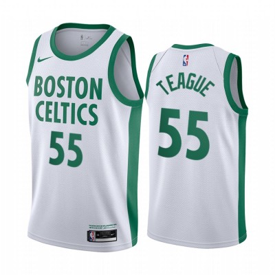 Nike Boston Celtics #55 Jeff Teague White Youth NBA Swingman 2020-21 City Edition Jersey